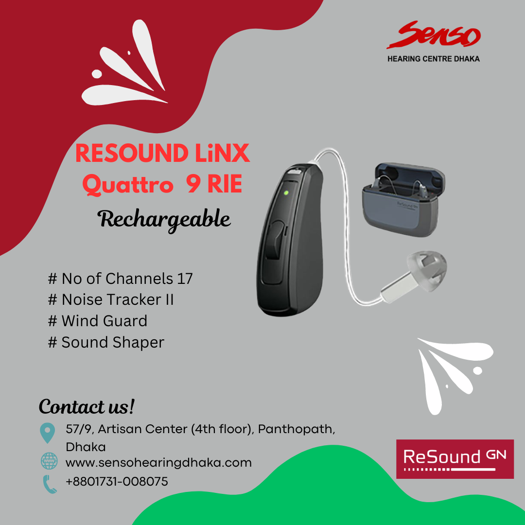 Resound Linx Quattro 9 RIE Rechargeable