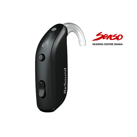 Resound omnia 588 DWC BTE Rechargeable hearing aid price in Bangladesh